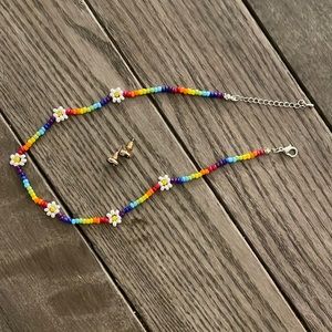 Y2K Bracelet & Earrings